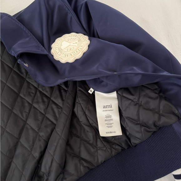 Ami Navy Men’s Jacket - Picture 3 of 4